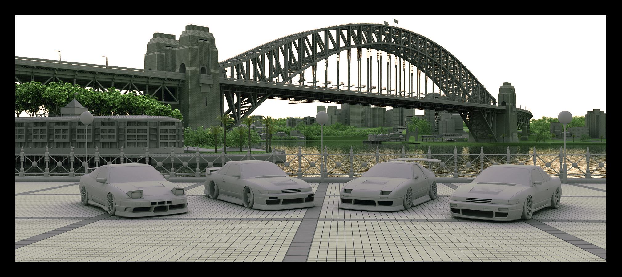 Sydney Harbour Tribute WIP 14