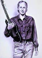 Knopfler Pencil Portrait