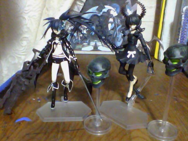 figma black rock shooter and dead master