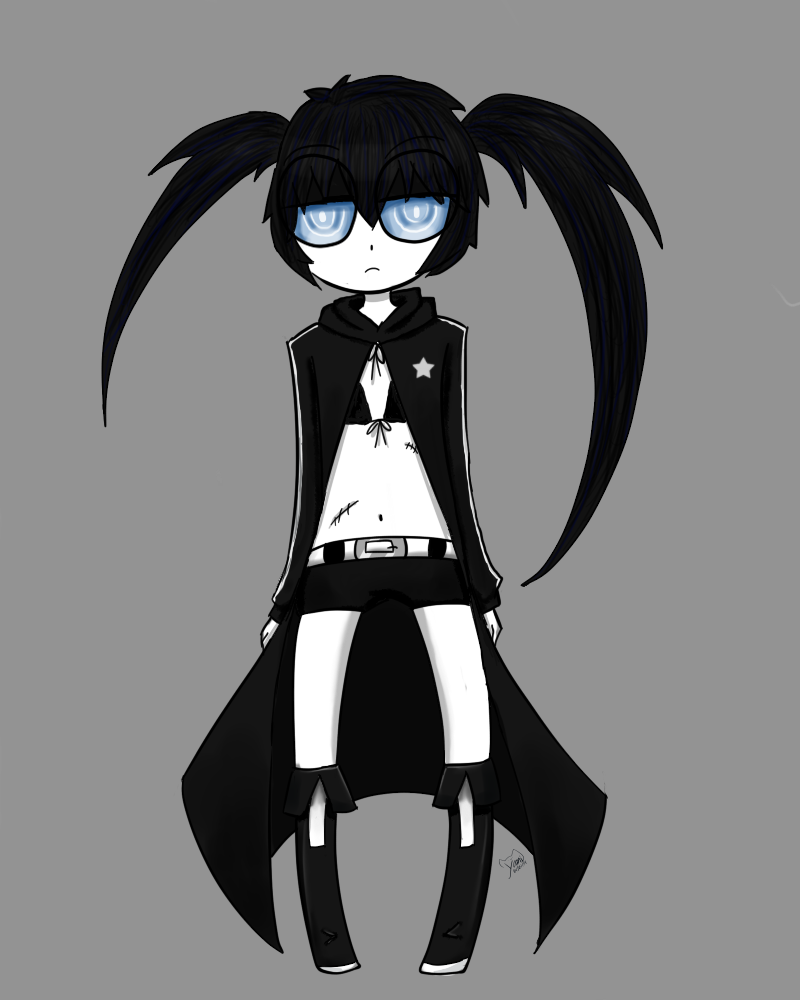 black rock shooter speedpaint