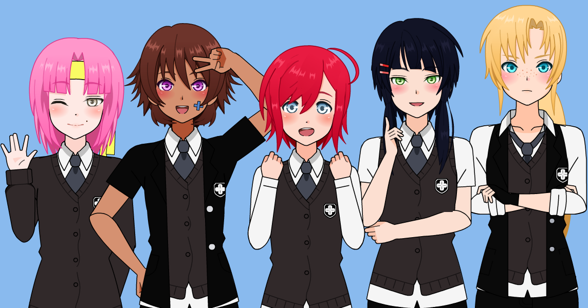 Genderbend again by EmmaShimada on DeviantArt