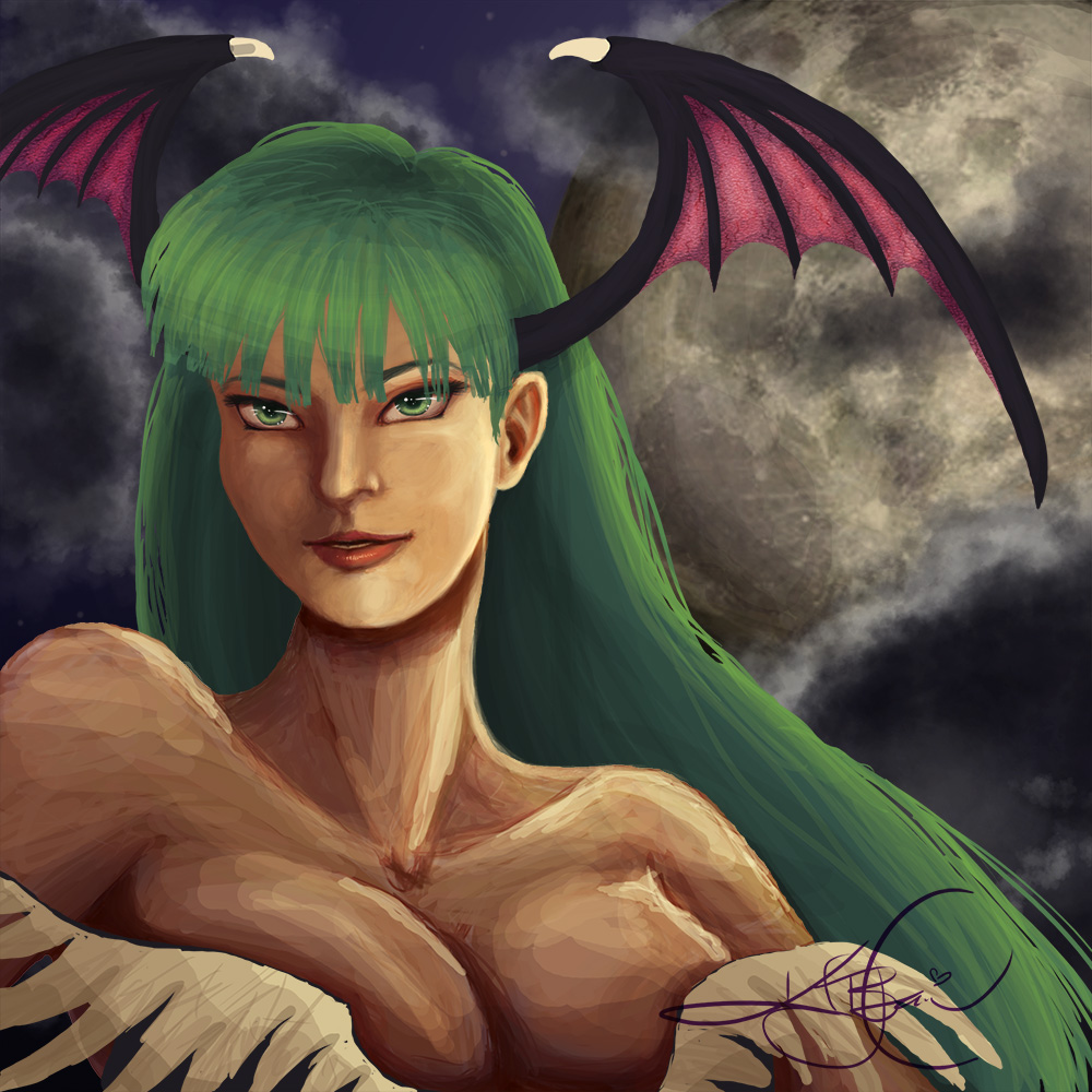 Quick Morrigan Painting