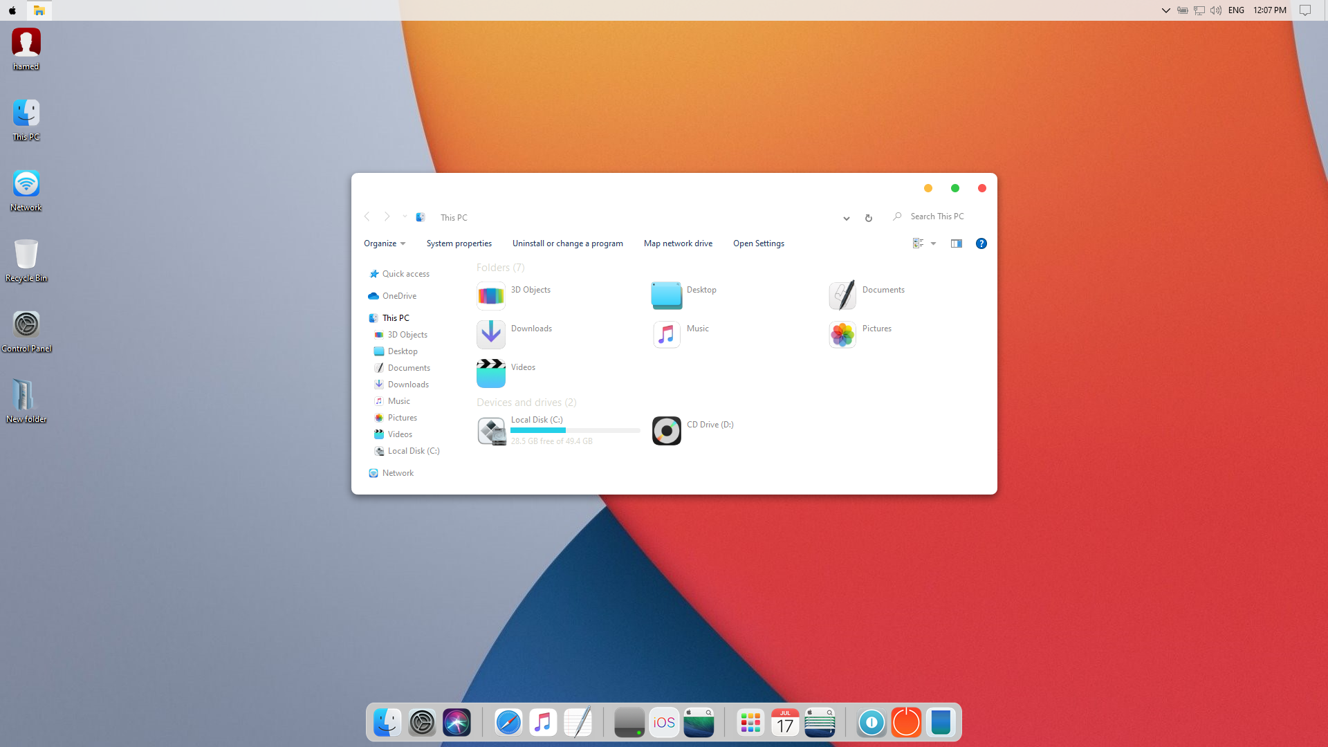 Window Display Style Pc Ios iOS 14 theme for Windows 10 by protheme on DeviantArt