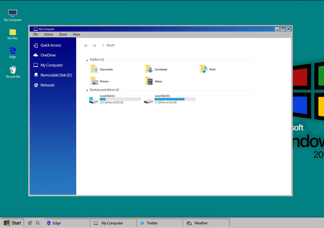 Windows 98 Concept by protheme on DeviantArt