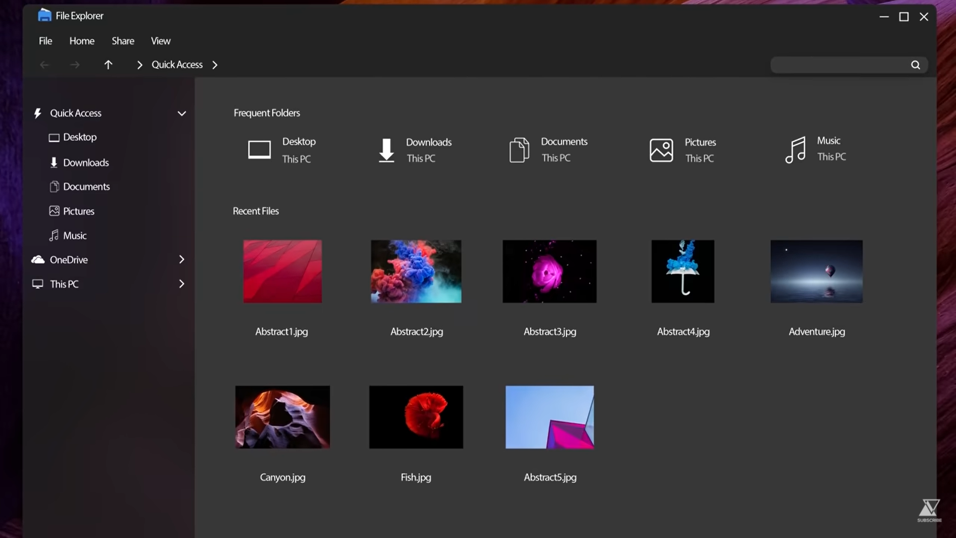Windows 11 Modern Dark Concept by protheme on DeviantArt