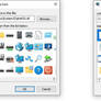 new windows 10 shell32.dll icons vs old icons