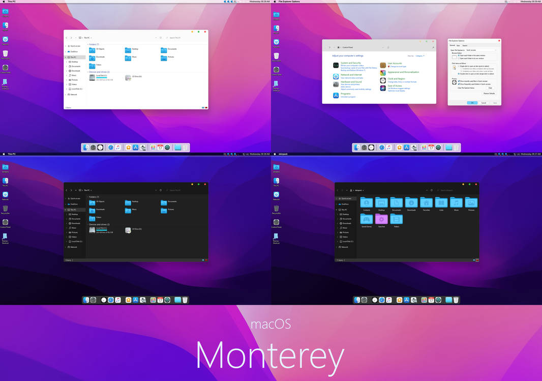 macOS Monterey Theme for Windows 11 by protheme on DeviantArt