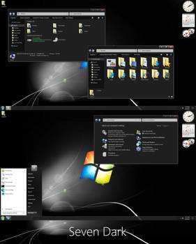 Windows 7 Dark Theme for Windows 10