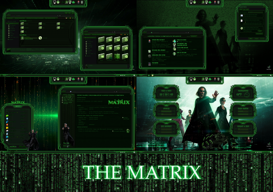 Matrix Permium Theme for Windows 10 by protheme on DeviantArt