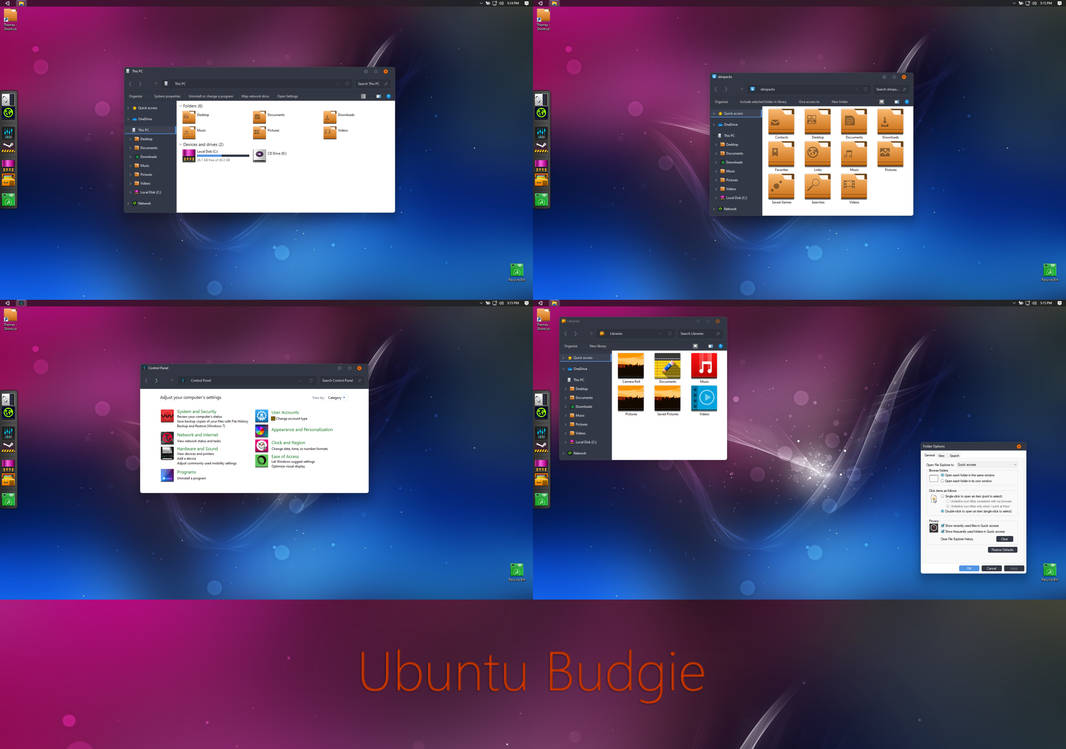 Ubuntu Budgie Theme for Windows 11 by protheme on DeviantArt