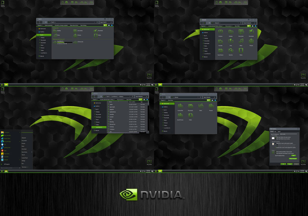 Nvidia Theme for Windows 11 by protheme on DeviantArt