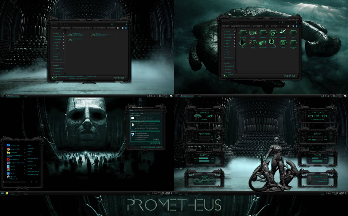 PROMETHEUS Premium Theme for WindowBlinds by protheme on DeviantArt