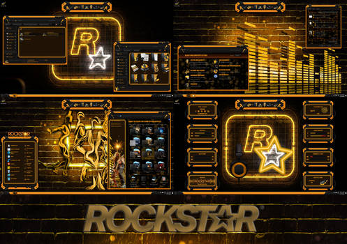 ROCKSTAR Premium Theme for Windows 11