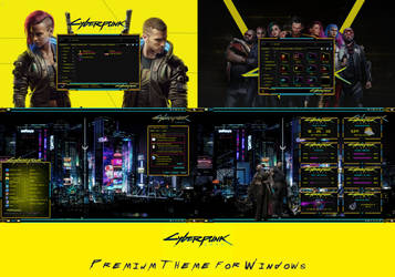 CYBERPUNK 2077 Premium Theme for WindowBlinds