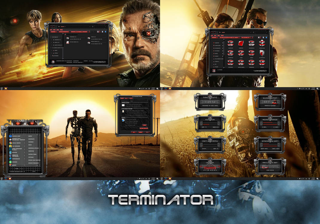 TERMINATOR Premium Theme for WindowBlinds by protheme on DeviantArt