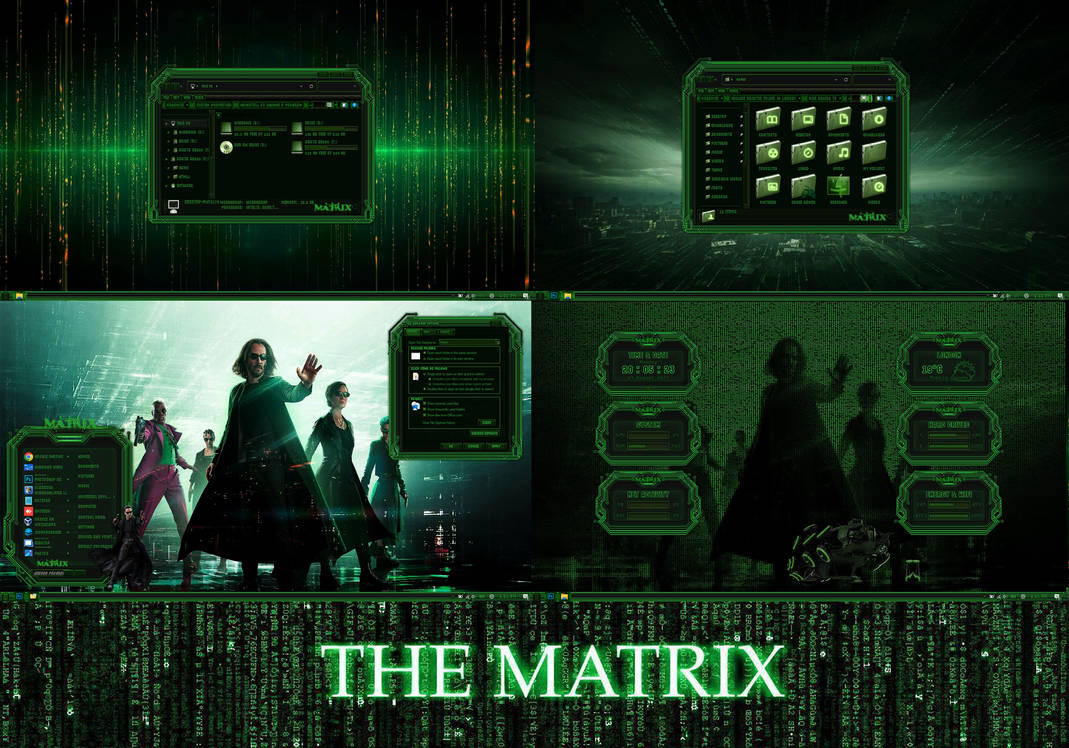 The Matrix Permium Theme for Windows 10 by protheme on DeviantArt