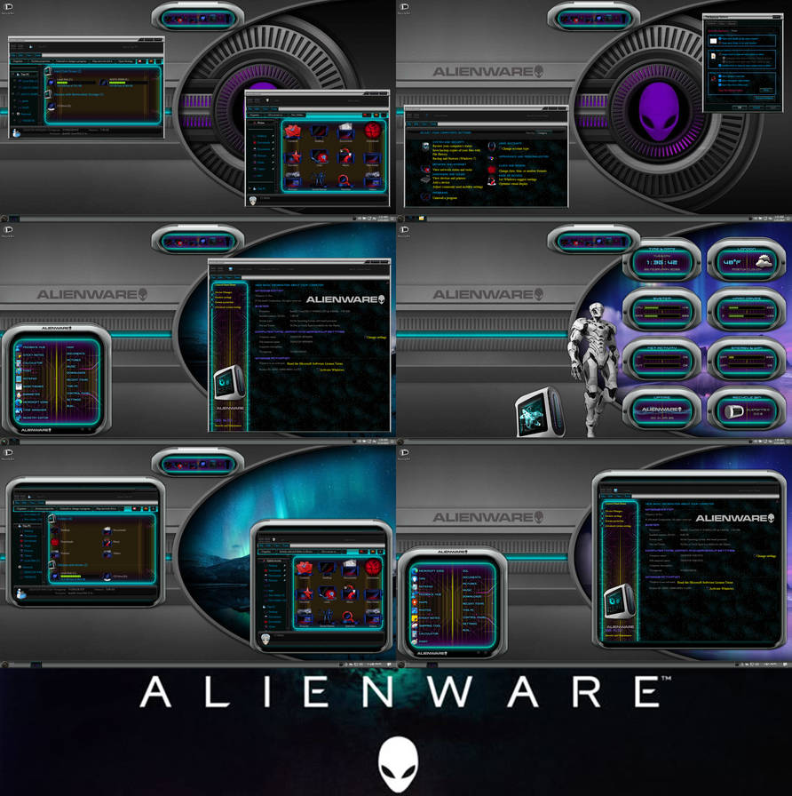Alienware 17 R4 Themes ALIENWARE AURORA Premium Theme for Win 11 and 10 by protheme on DeviantArt