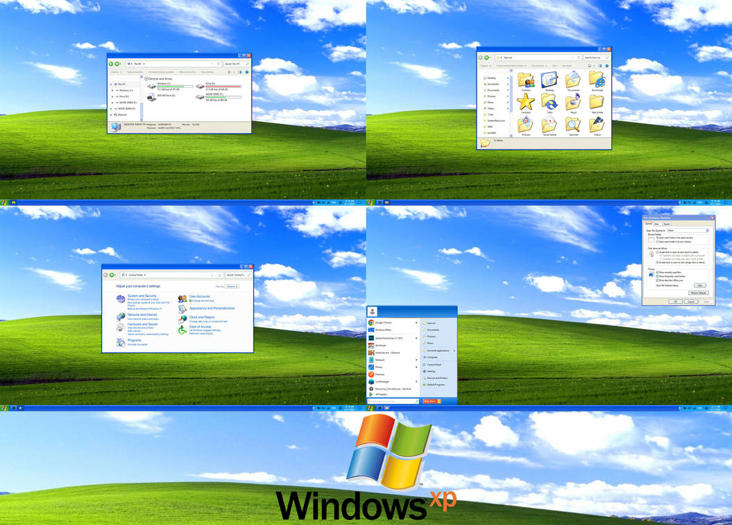Windows Xp Operating System Theme Windows XP Theme for Windows 10 by protheme on DeviantArt