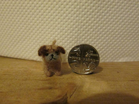 OOAK miniature collectible micro dog pug