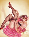 Pin-up Tequila Girl Joseph by chantilin
