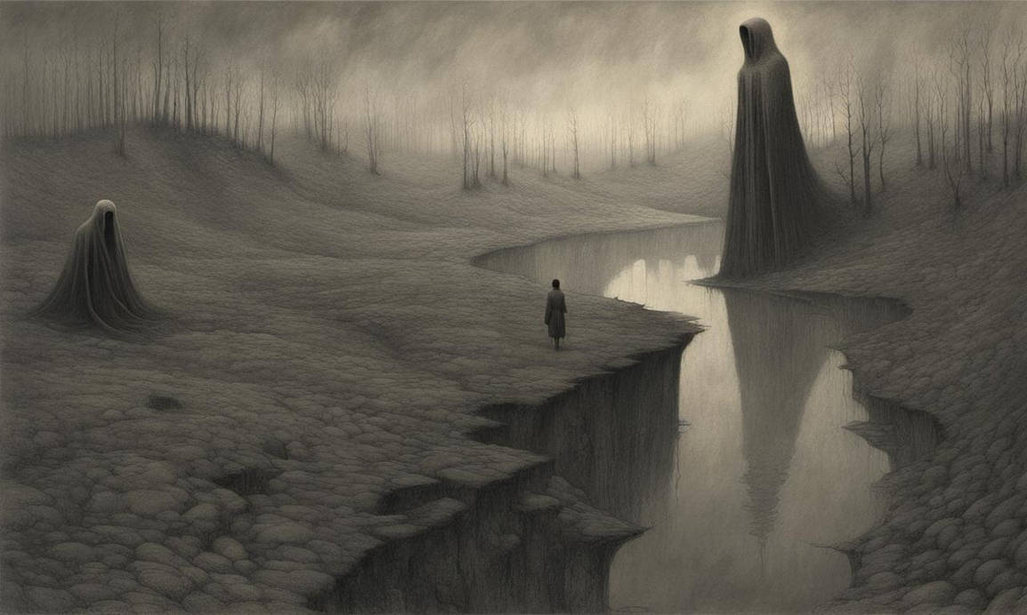 Geberate Geberate Beksinski Generate an asymmetric image sh by mrq62 on DeviantArt