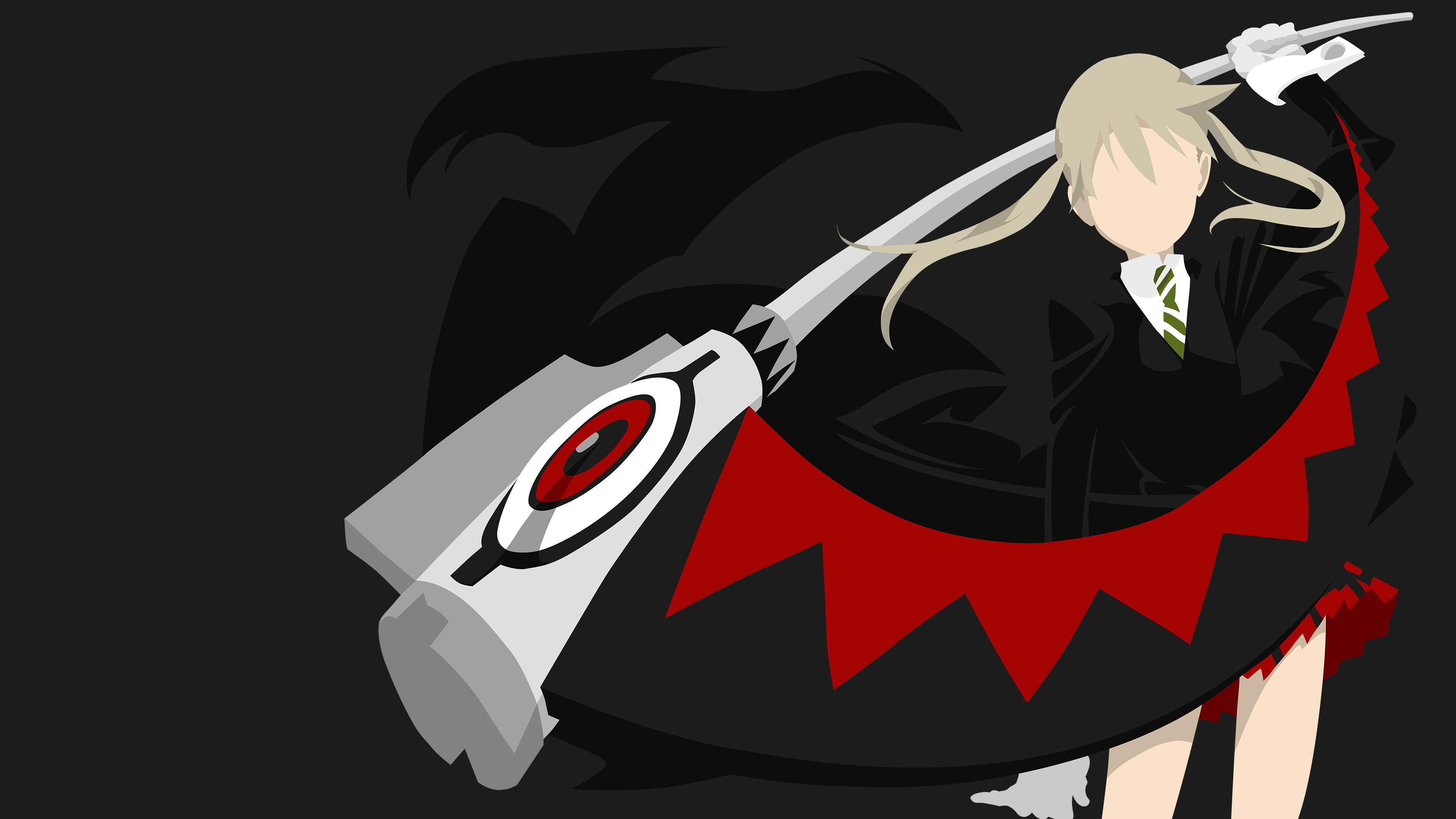 Maka Albarn Grey Wallpaper