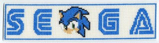 SEGA Sonic Stitch Bookmark