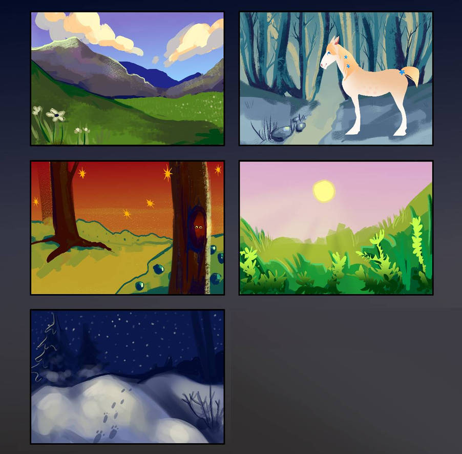 basic background studies by lasasmonk on DeviantArt