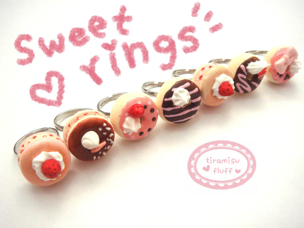 Sweet Machine Rings sweet rings by tiramisuxfluff on DeviantArt