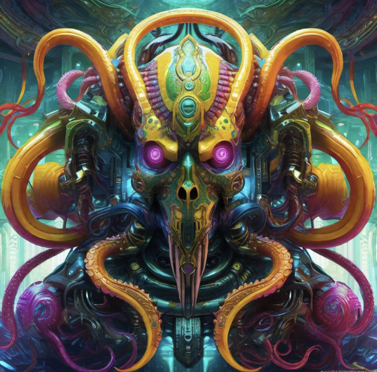 Computer Deity cyber god by smeghead60 on DeviantArt