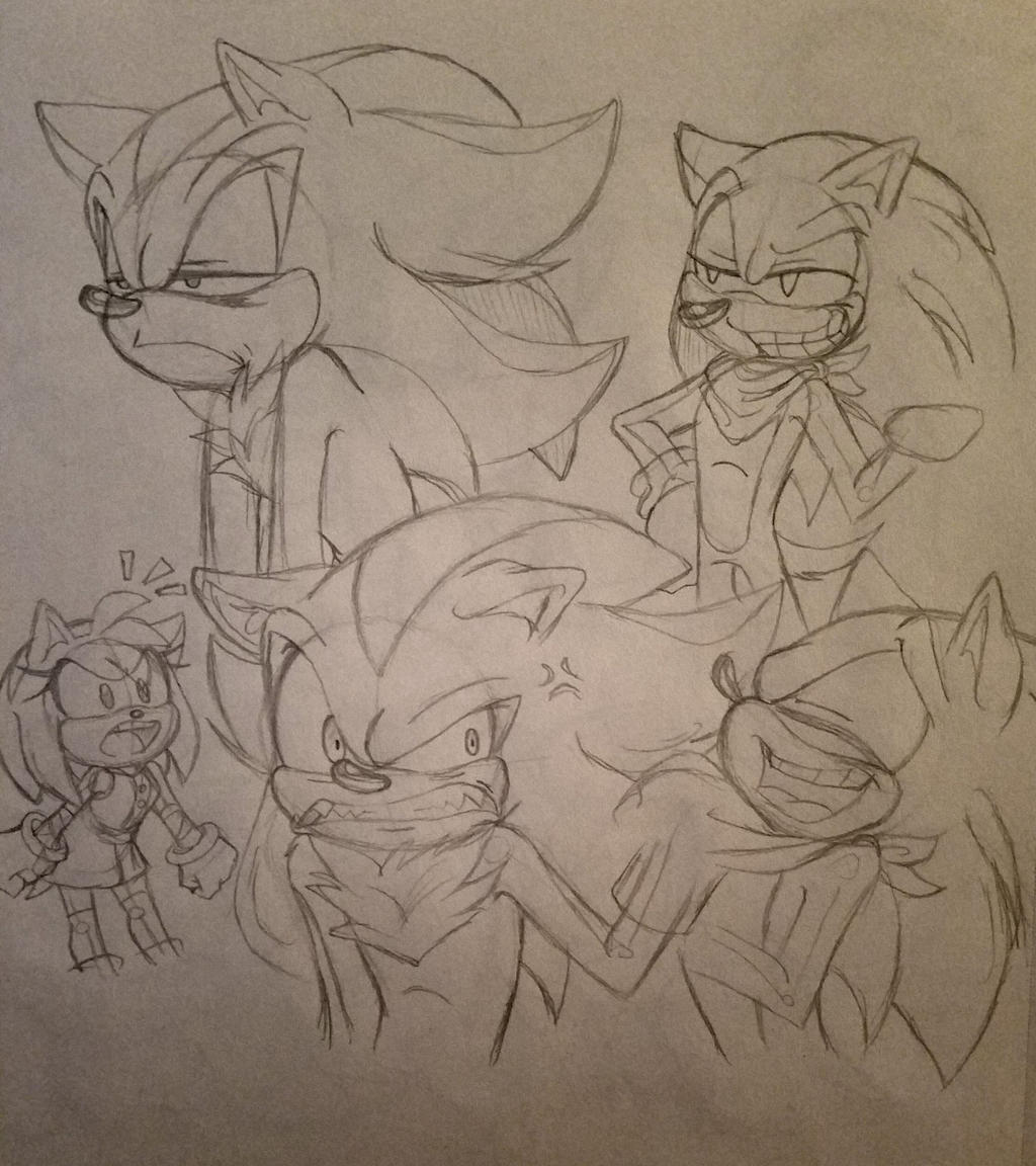 Sonic Boom.Quick Doodles