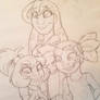 Lilo and her daughters Ai and Yuna: Concept.W.I.P.