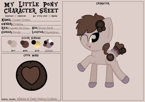 Cookie Cream Reference Sheet