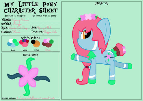 Spring Sweet Reference Sheet