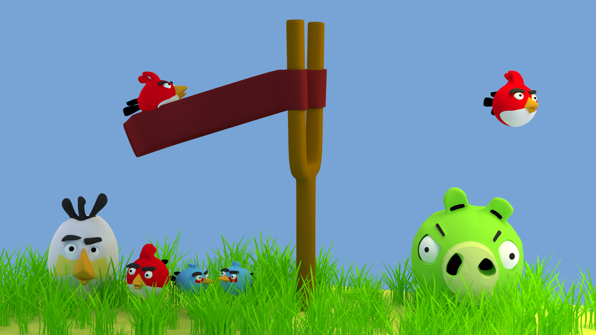 Wallpaper Angry Birds 3d Image Num 73