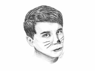 Dan Howell digital sketch by Amyd1236