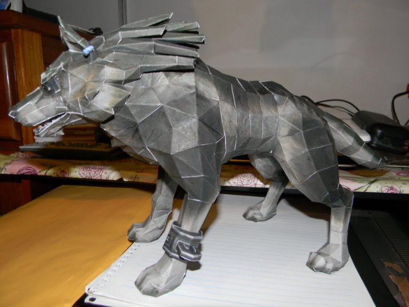 Papercraft - Wolf Link