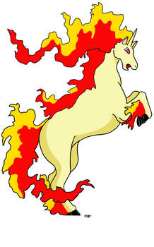 Rapidash - Colored Version