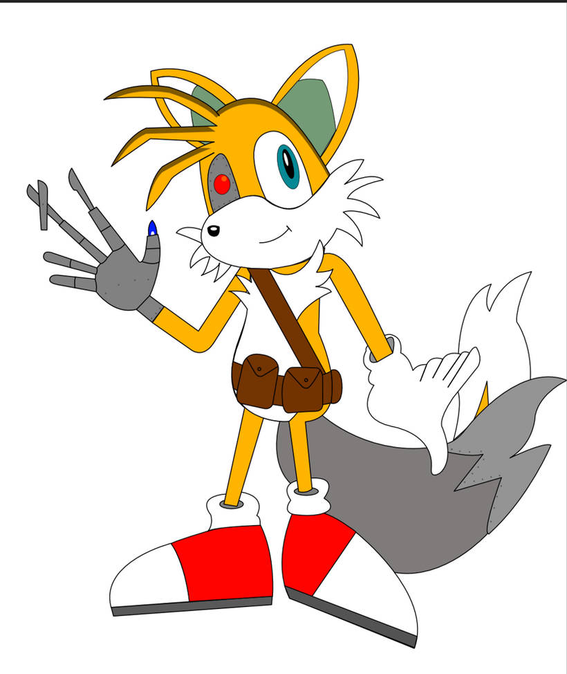 Tails 10 years later by DrAntonDeath on DeviantArt