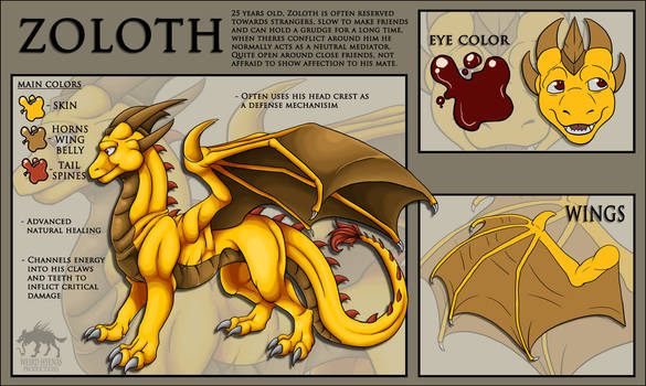 Commish : Zoloth Reffsheet