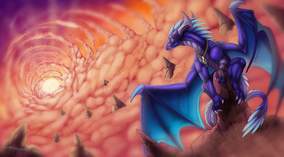 Commission : On Top of the World by WeirdHyenas