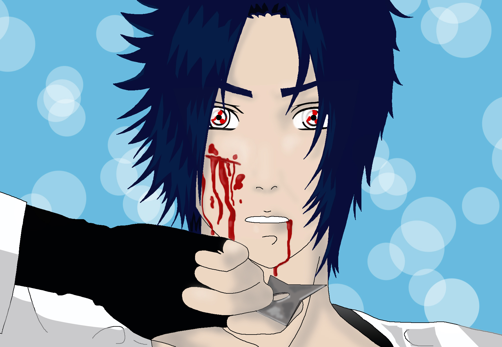 sasuke coloured