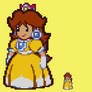 Classic Daisy - Paper Mario N64 Style