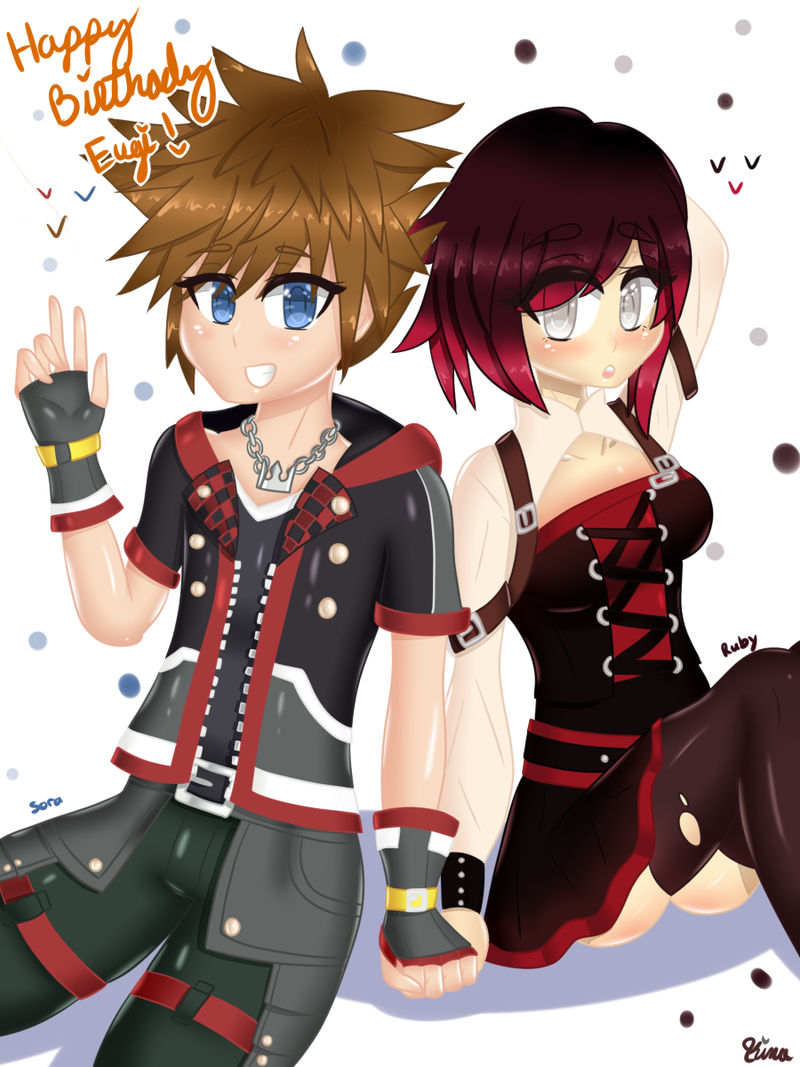 Sora x Ruby by Kinathefox on DeviantArt