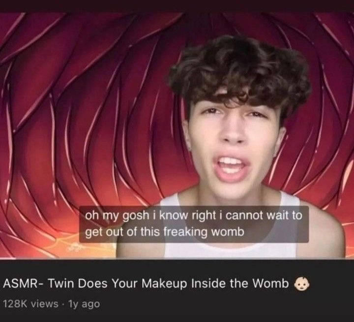 Most normal asmr channel by rizzyrizzlerofdoom on DeviantArt