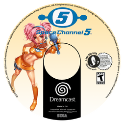 Space Channel 5 Custom CD (Dreamcast)