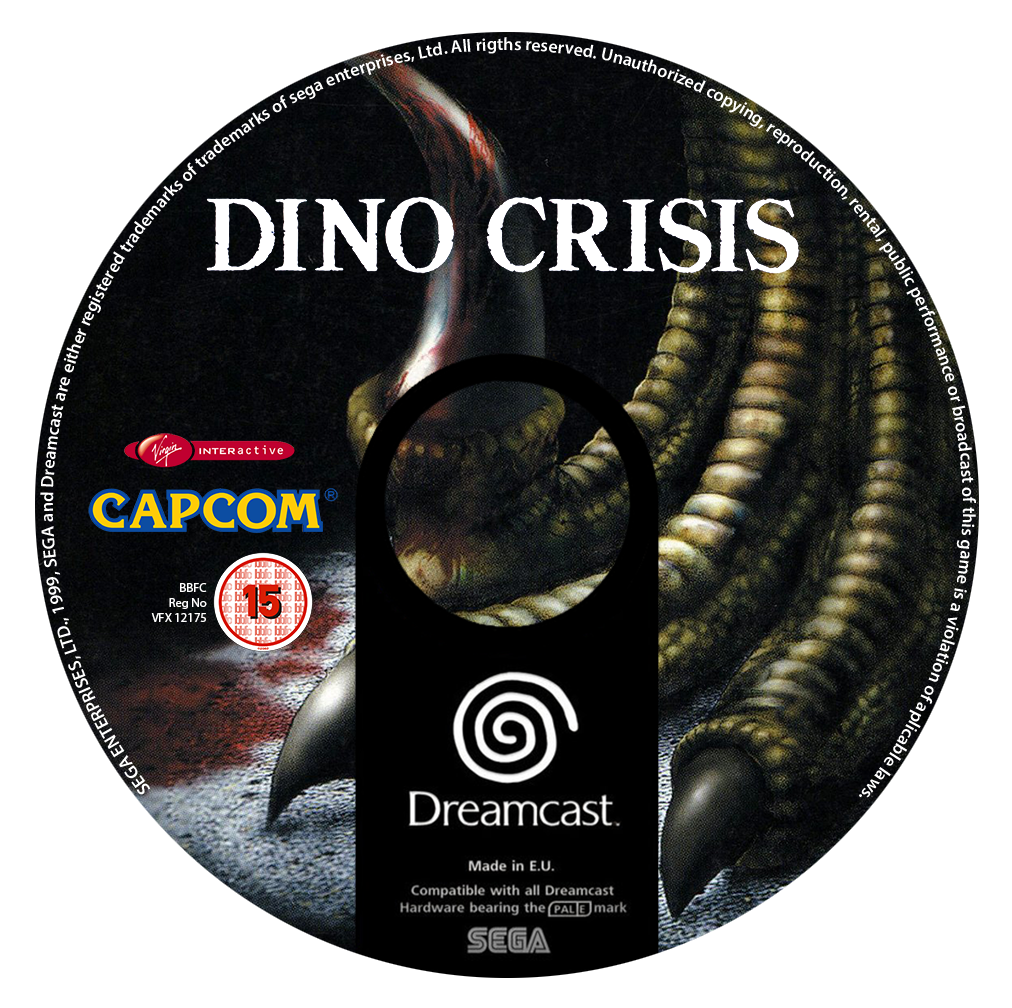 Dino Crisis Custom CD (Dreamcast)