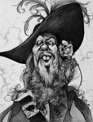 POTC caricatures_Barbossa_Jack