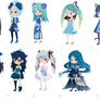 Blue free adoptable batch CLOSED