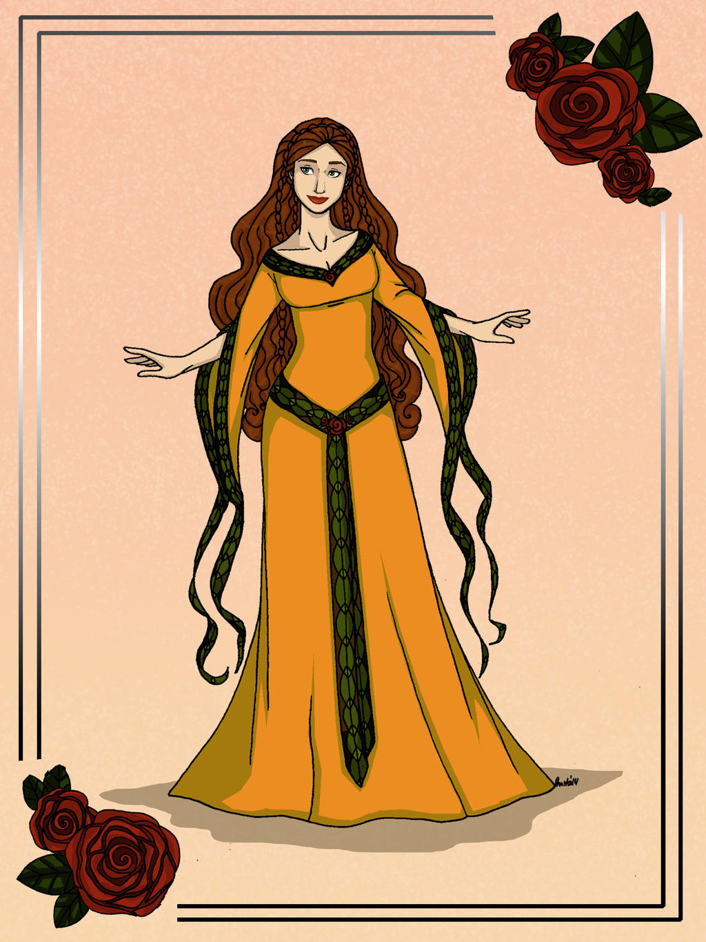 DressUp: Medieval Rose